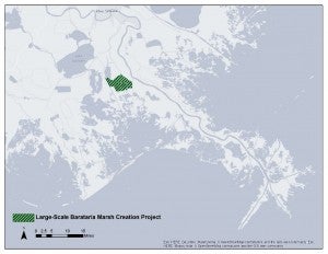 Barataria Marsh Creation Project