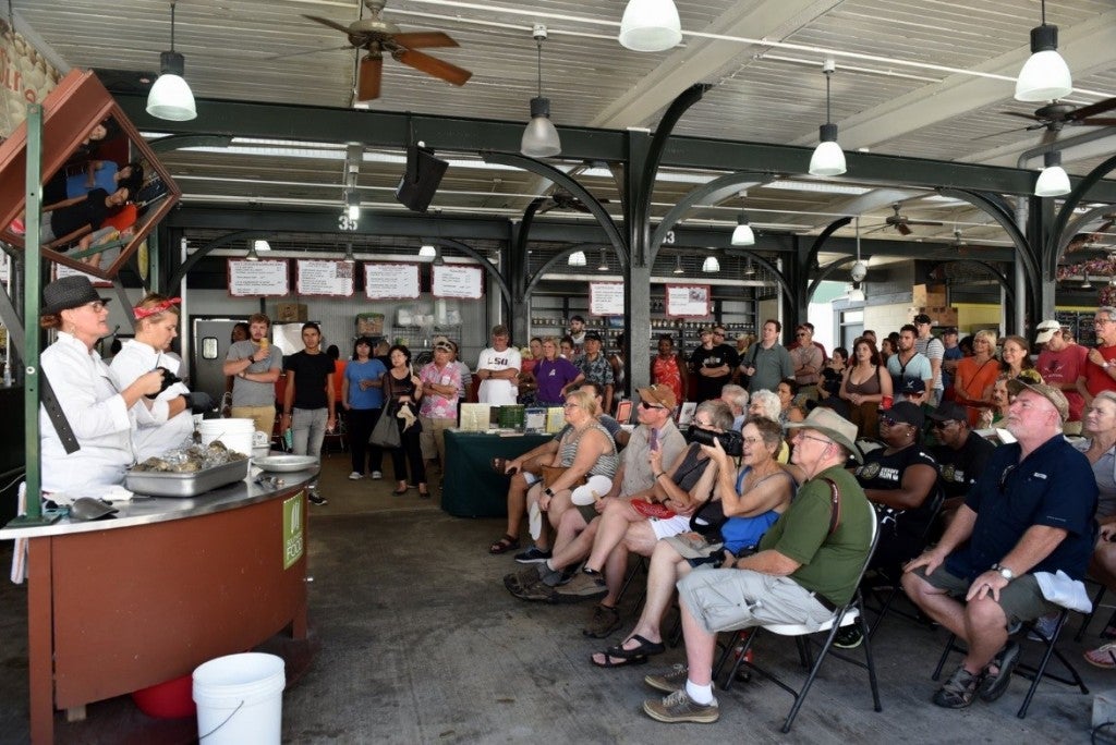 Cooking Demonstrations (Photo courtesy of Kim Welsh)