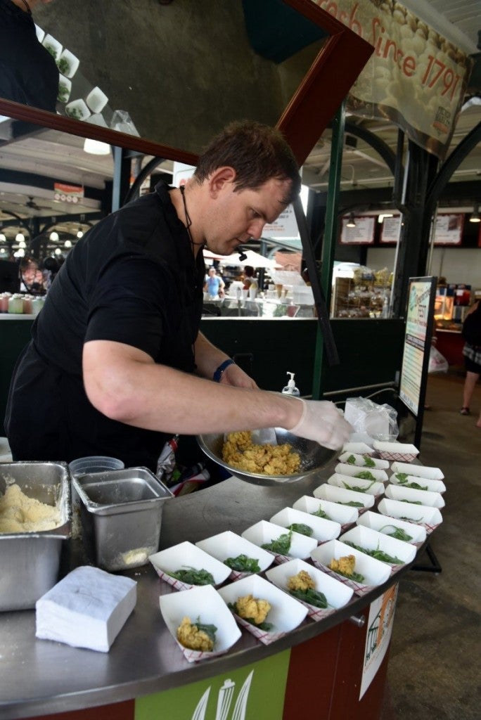 Cooking Demonstrations (Photo courtesy of Kim Welsh)