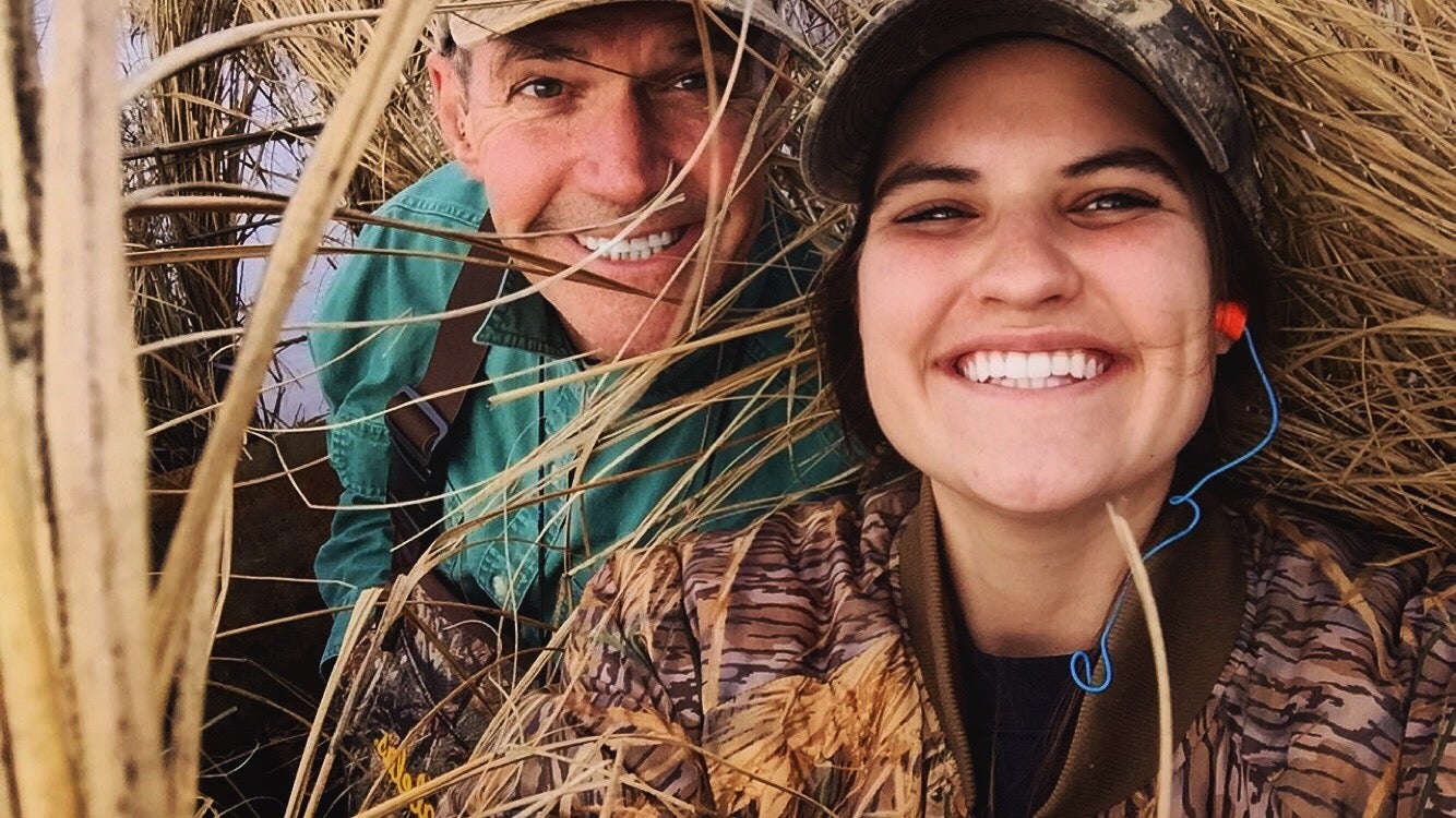 One of my favorite things: hunkering down in a duck blind with my dad on the Cuivre River, which feeds into the Mississippi. The migration patterns of waterfowl are another important link between Missouri and Louisiana.